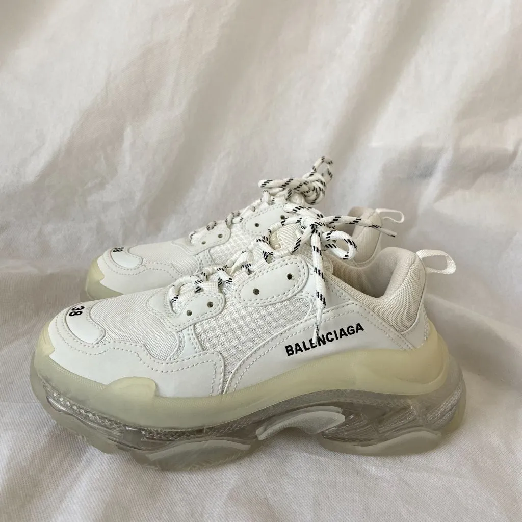 Balenciaga Triple S Clear Sole chunky sneaker, 38