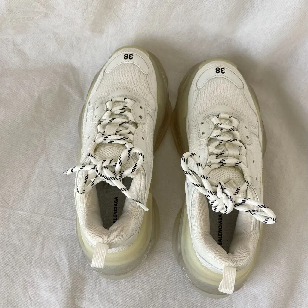 Balenciaga Triple S Clear Sole chunky sneaker, 38