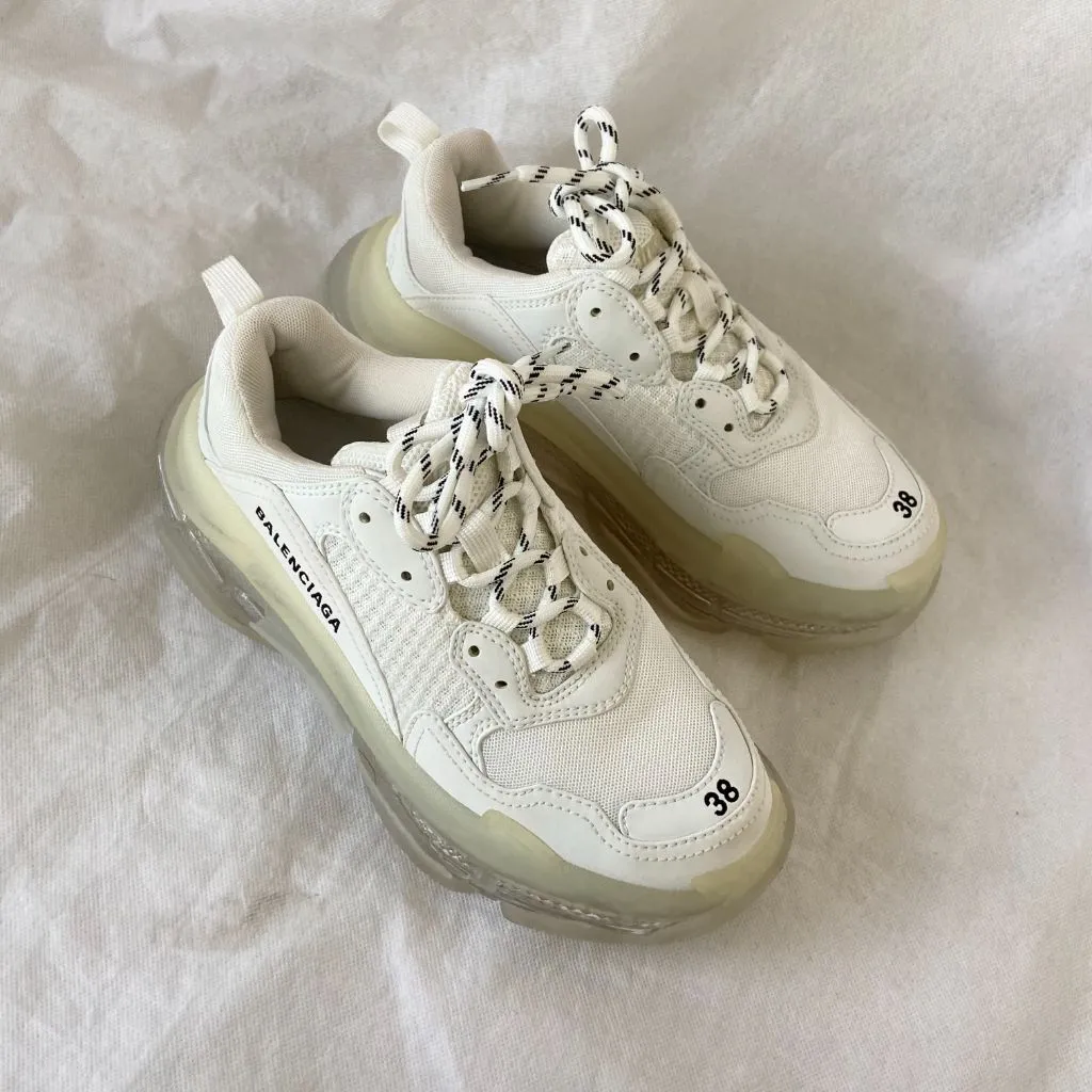 Balenciaga Triple S Clear Sole chunky sneaker, 38