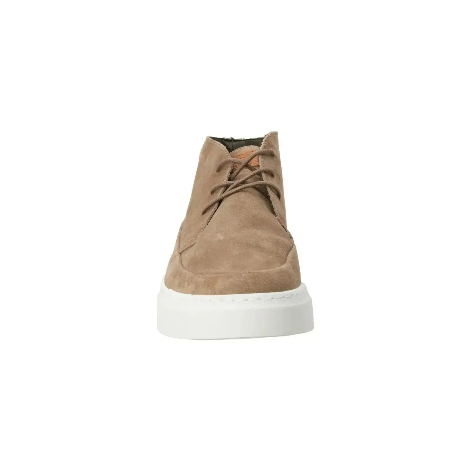 BARBOUR Mason Driving Shoes Lace Up Suede Beige