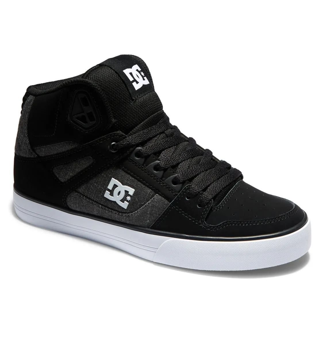 DC PURE HIGH TOP WC - BLACK/BATTLESHIP
