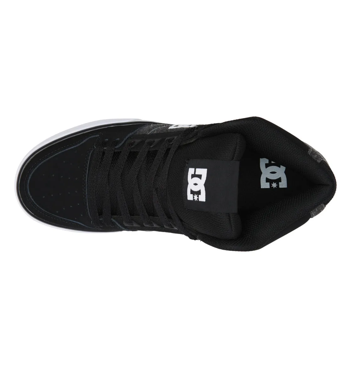 DC PURE HIGH TOP WC - BLACK/BATTLESHIP