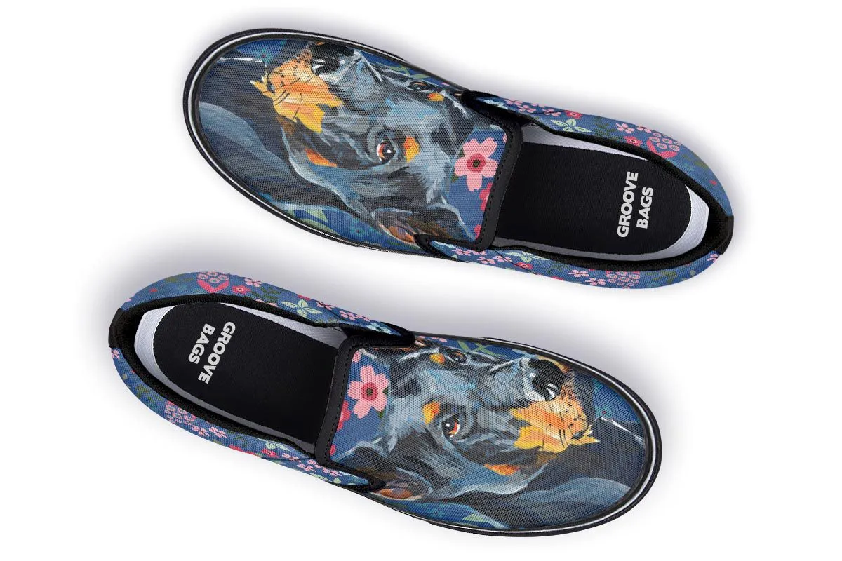 Doberman Sweetheart Slip-On Shoes