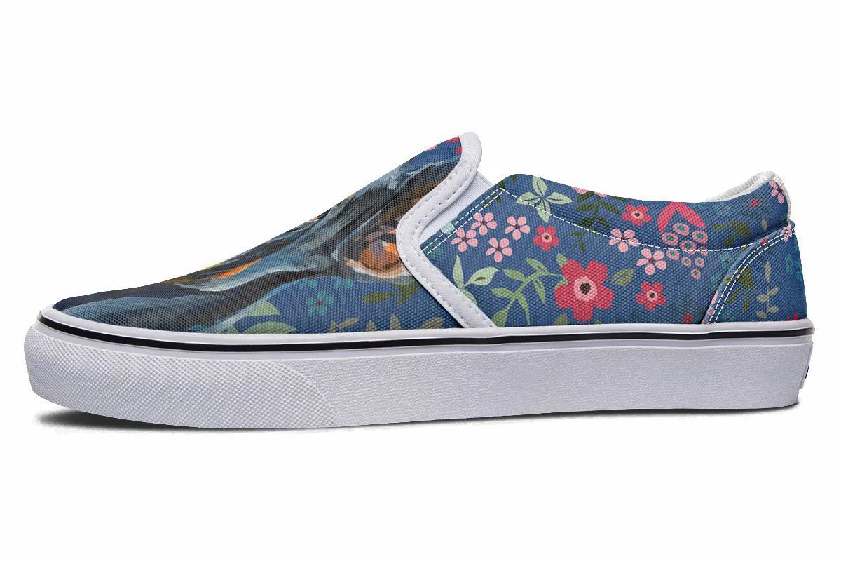 Doberman Sweetheart Slip-On Shoes