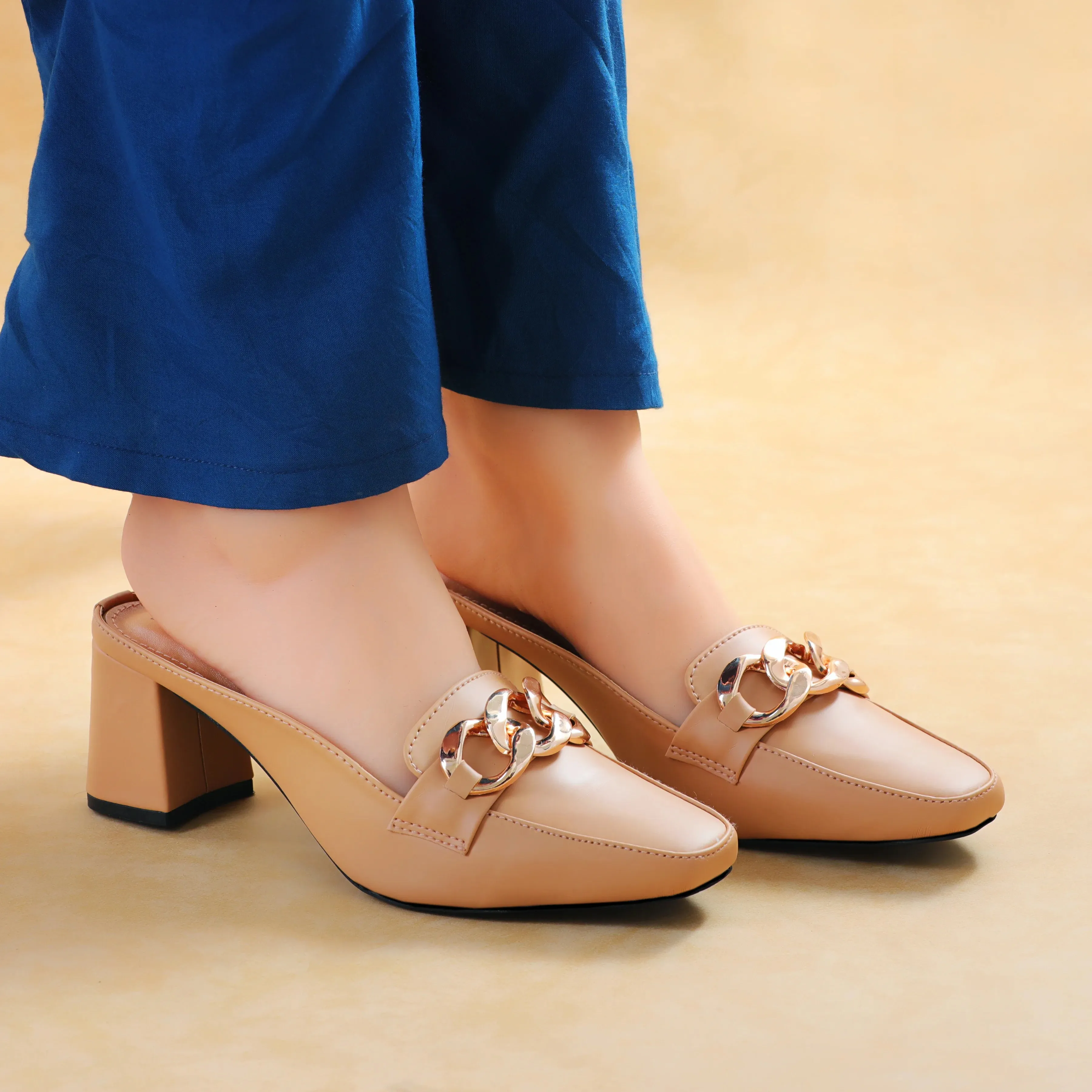 Dune Beige Women heels