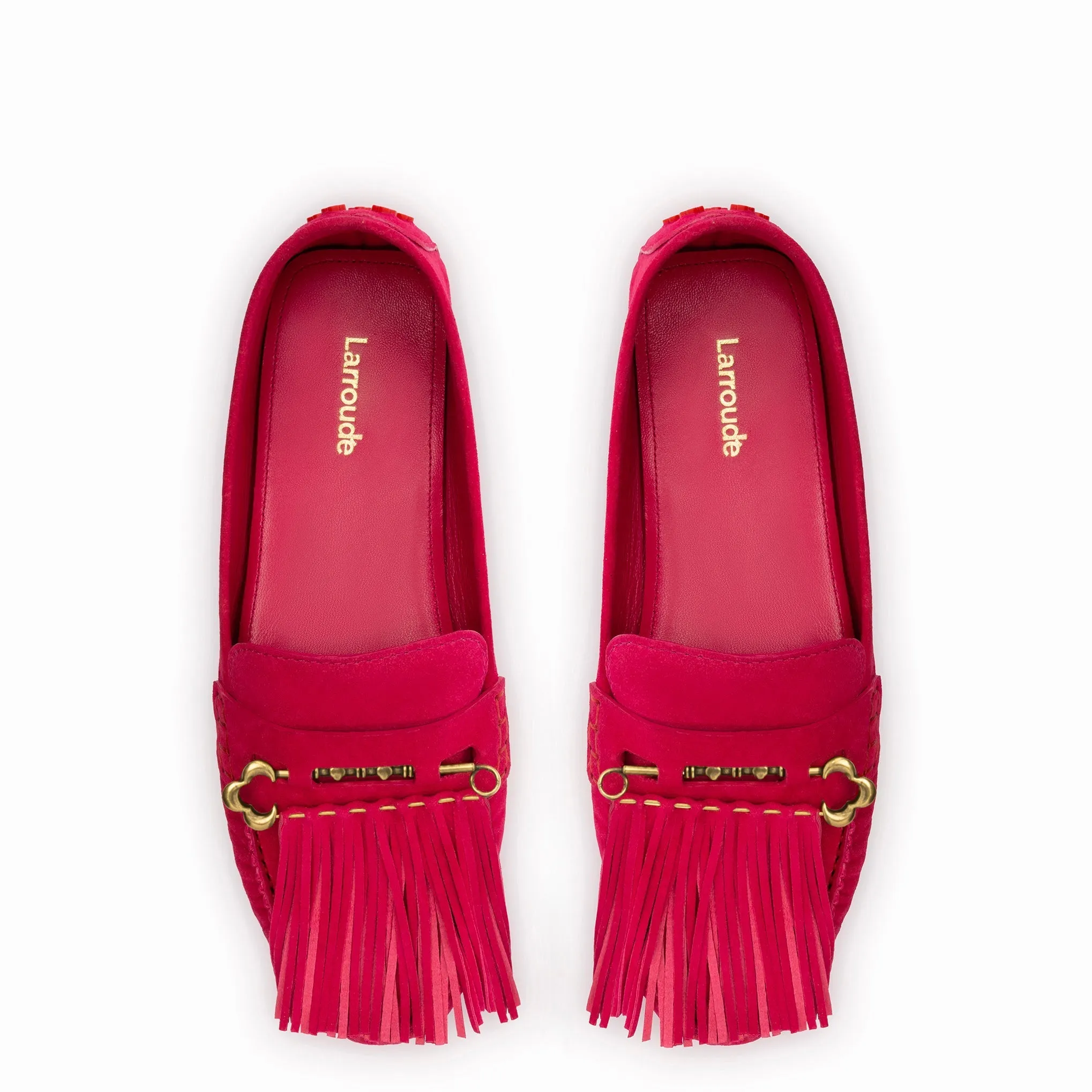 Joy Mocassin In Pink Suede