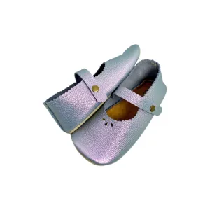Lavender Scalloped Mary Janes