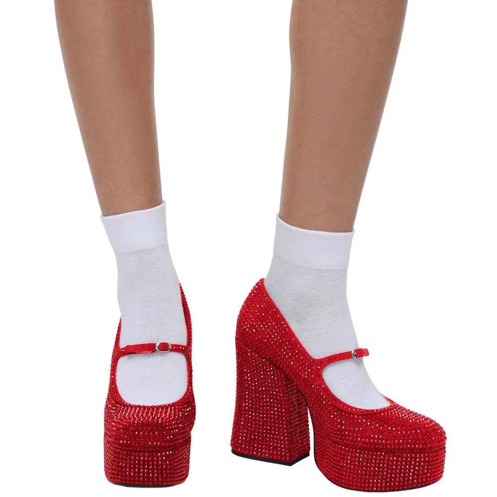 MARC JACOBS THE MARC JACOBS X WIZARD OF OZ THE KIKI PLATFORM MARY JANE