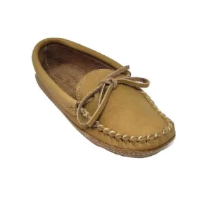 Men's Leather Slippers - Cork