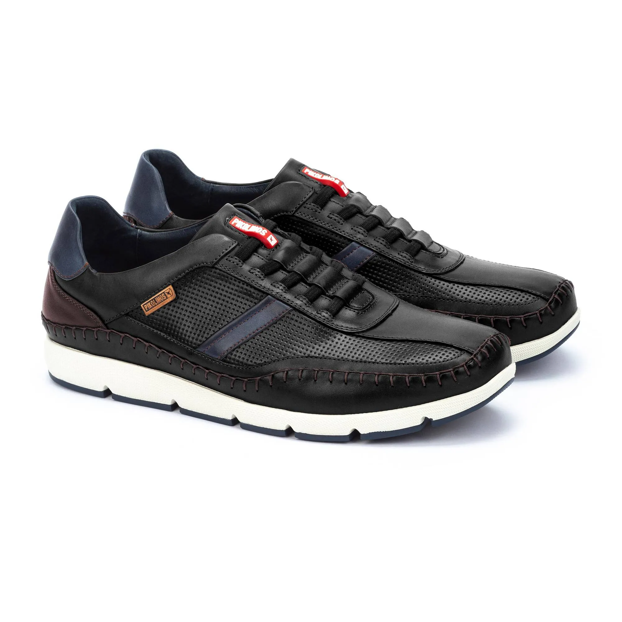 Pikolinos Fuencarral M4u-6046c6 Men's Trainers With Elastic Sneakers in Black