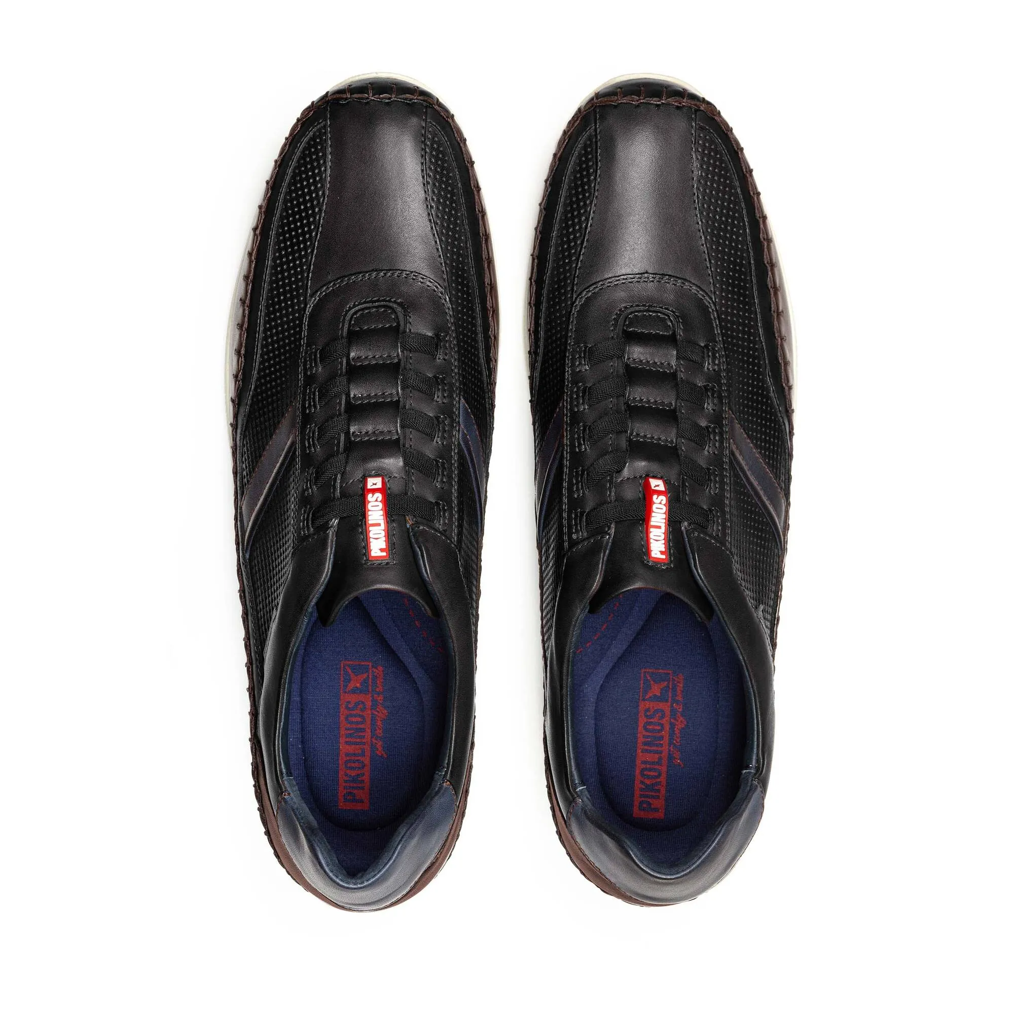 Pikolinos Fuencarral M4u-6046c6 Men's Trainers With Elastic Sneakers in Black