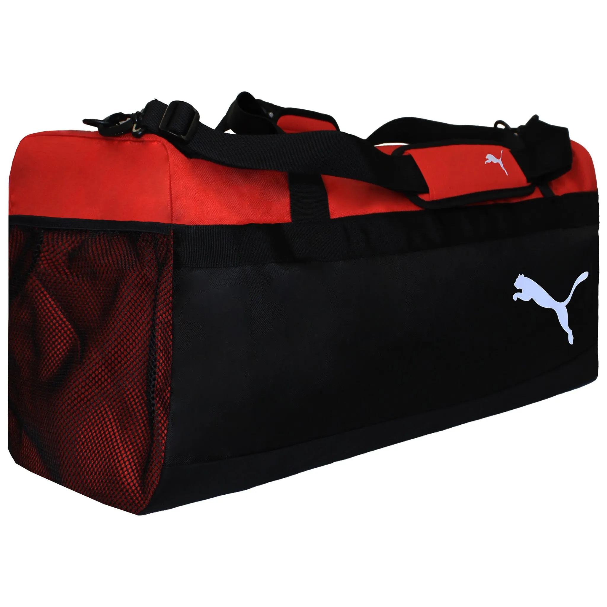 Puma 81L TeamGoal 23 Black/Red Large Team Bag