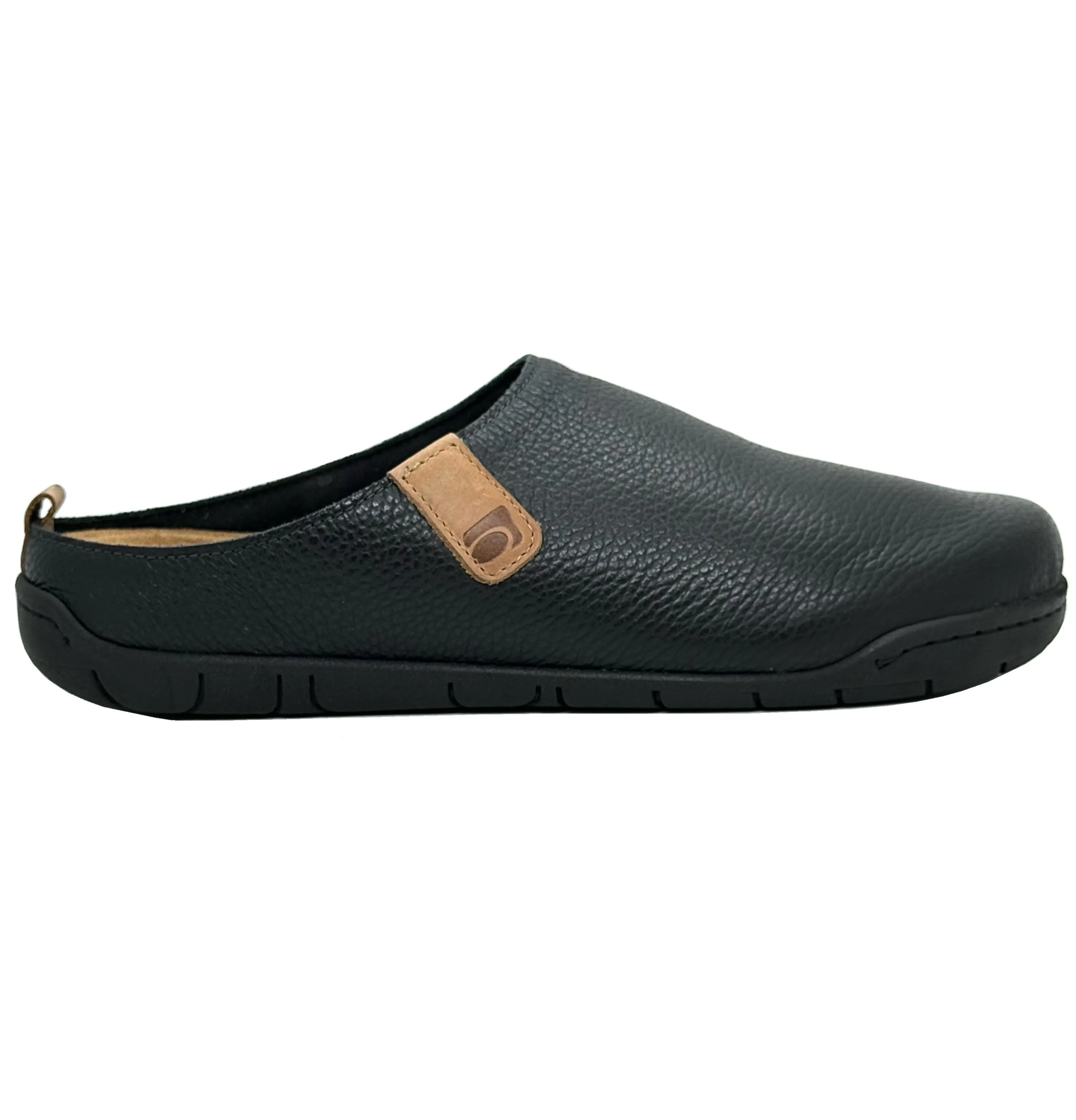 Rohde Men's Slipper Leather Backless House Shoe