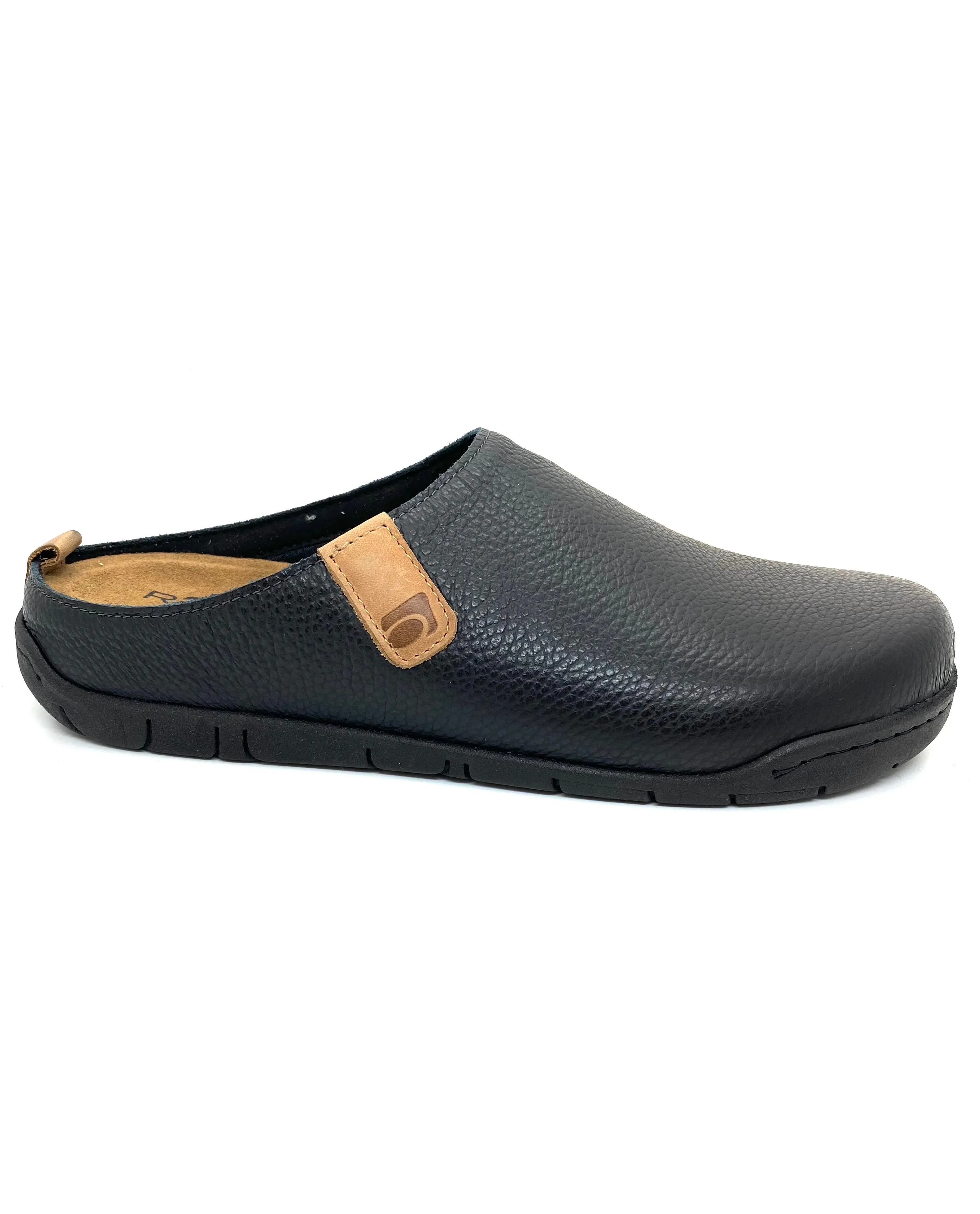 Rohde Men's Slipper Leather Backless House Shoe