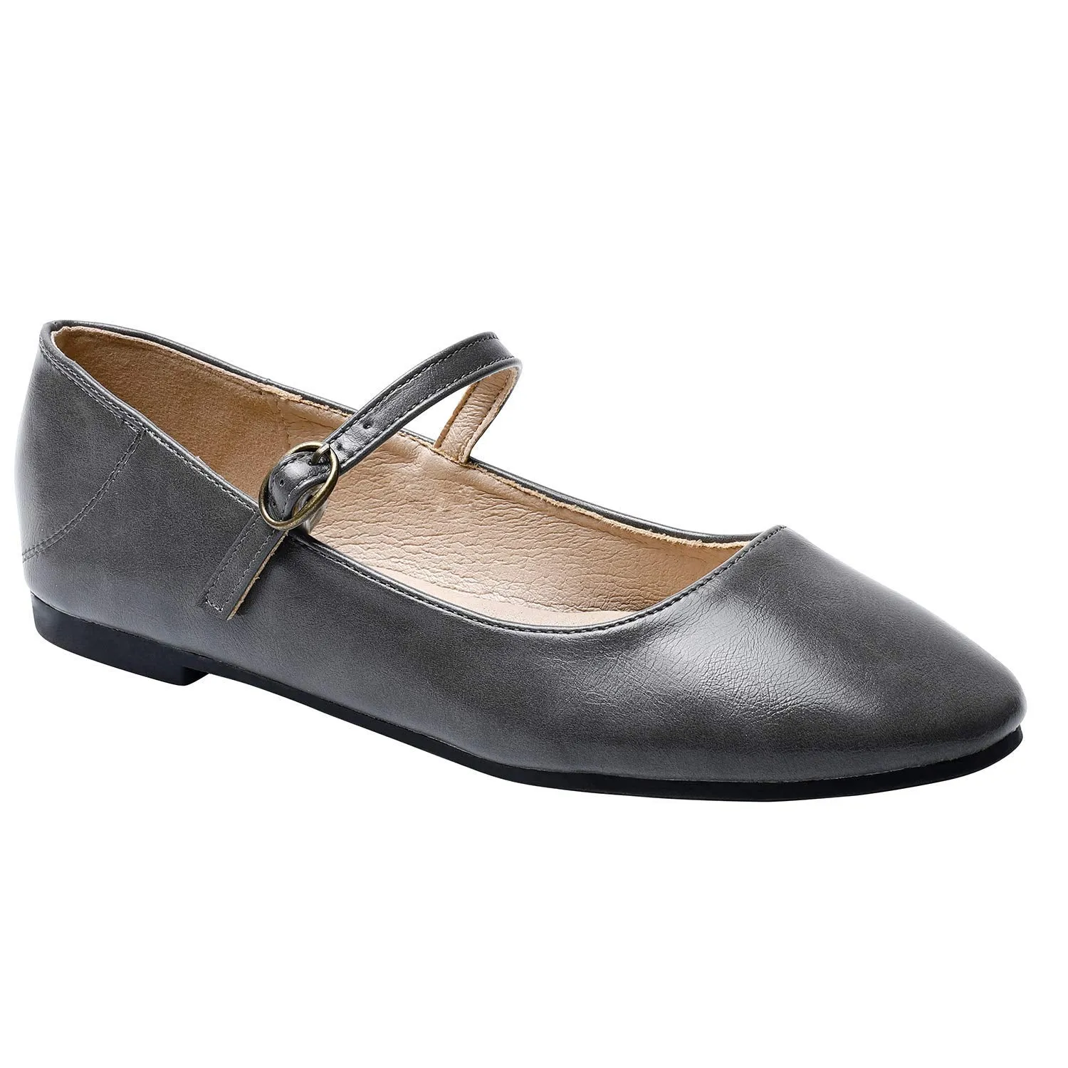 Round Toe Mary Jane Shoes
