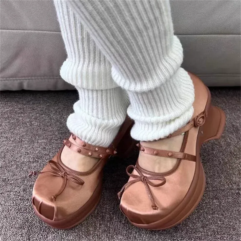 Round Toe Mary Janes