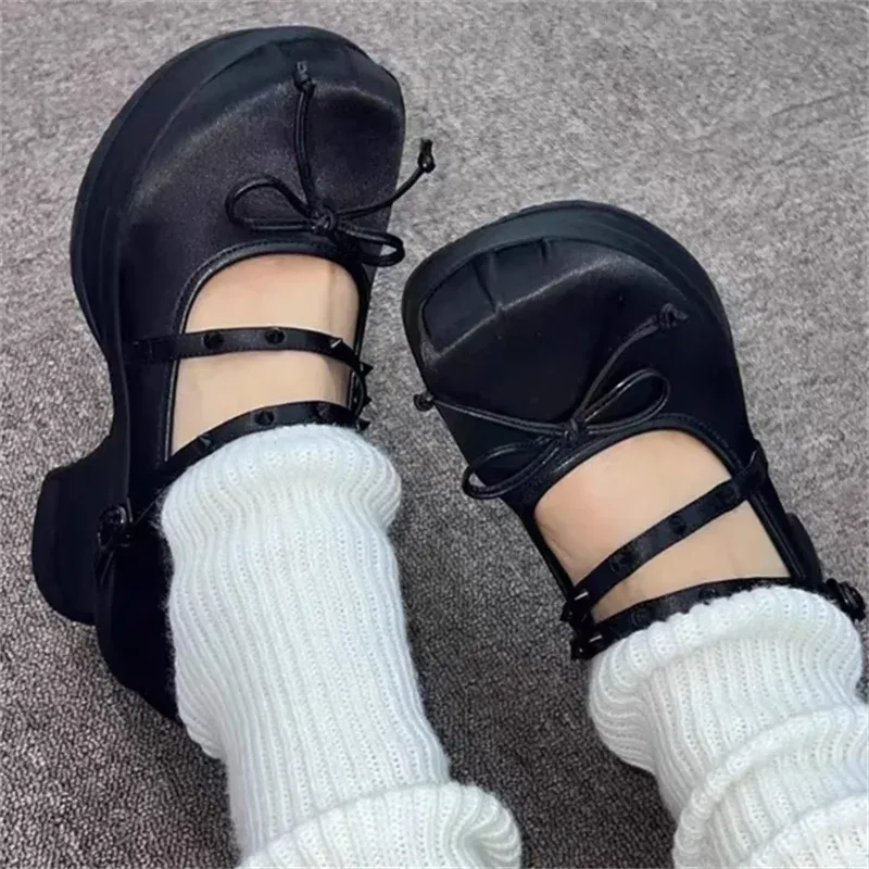 Round Toe Mary Janes