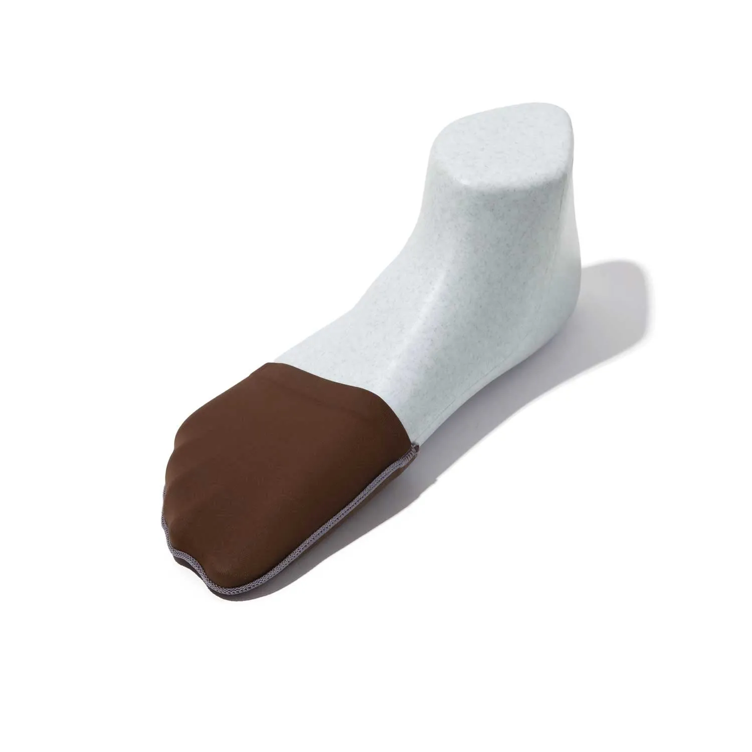 Sheec | Ultra Thin Invisilite Toe Half Socks | Nylon & Cotton No-Show Socks for Women's | Large Size - 3 Pairs