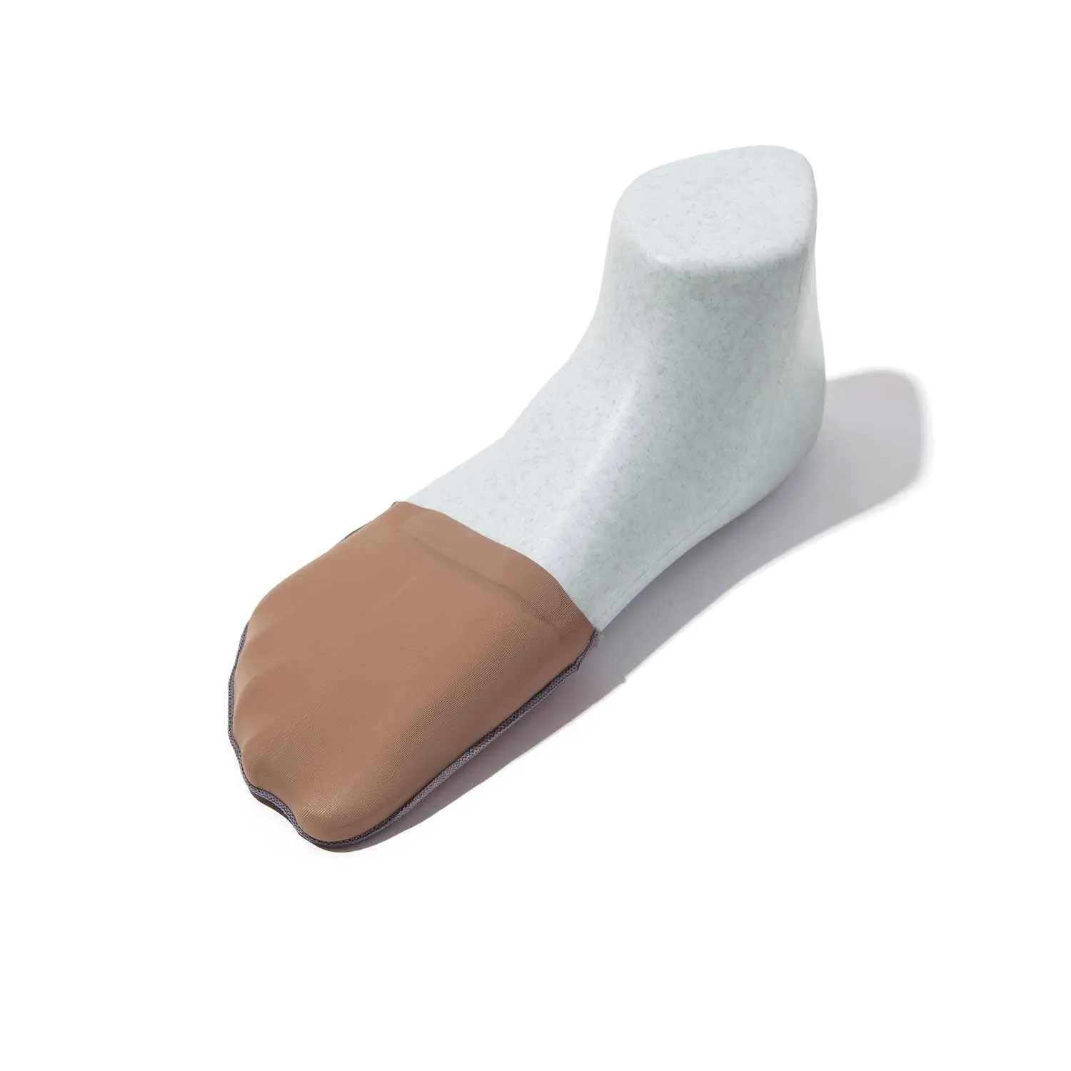 Sheec | Ultra Thin Invisilite Toe Half Socks | Nylon & Cotton No-Show Socks for Women's | Large Size - 3 Pairs